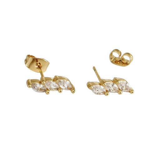 Marquise Zircon Minimalist Elegant Design for Women Delicate Ear Jewelry Unique Style