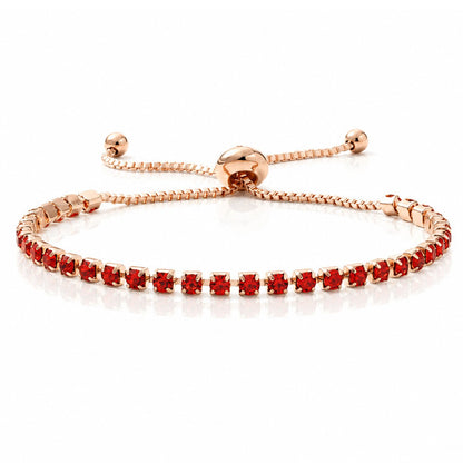 Hip Hop Tennis Zircon Chain Bracelet for Men and Women, Simple Fashion Jewelry